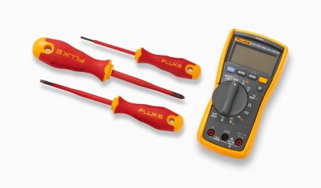 Fluke IB117L комплект - мультиметр Fluke 117 с набором отвёрток купить по низкой цене | МАКСПРОФИТ
