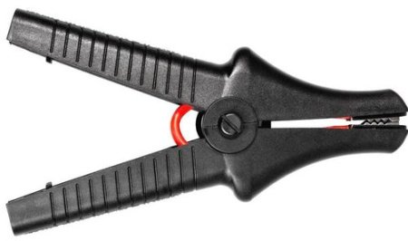 Зажим Крокодил изолированный черный Sonel K09 11 кВ купить по низкой цене | МАКСПРОФИТ