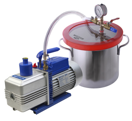 Двухступенчатый вакуумный насос МЕГЕОН 98045 купить по низкой цене | МАКСПРОФИТ