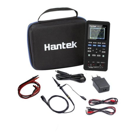 Портативный мини осциллограф Hantek 2C42 купить по низкой цене | МАКСПРОФИТ
