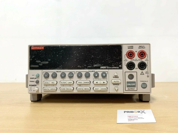 Источник-измеритель Keithley 2420 (демонстрационный) купить по низкой цене | МАКСПРОФИТ