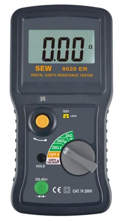Измеритель сопротивления заземления SEW 8020 ER купить по низкой цене | МАКСПРОФИТ