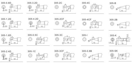 Жало Quick 3034-2B (Quick 305-2B) купить по низкой цене | МАКСПРОФИТ