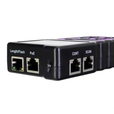 Многофункциональный кабельный тестер Ermenrich NetGeeks NP40, фиолетовый купить по низкой цене | МАКСПРОФИТ