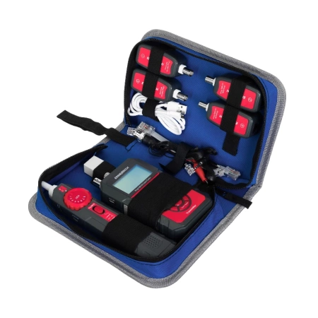 Тестер кабельных линий Ermenrich Ping SM110, красный купить по низкой цене | МАКСПРОФИТ