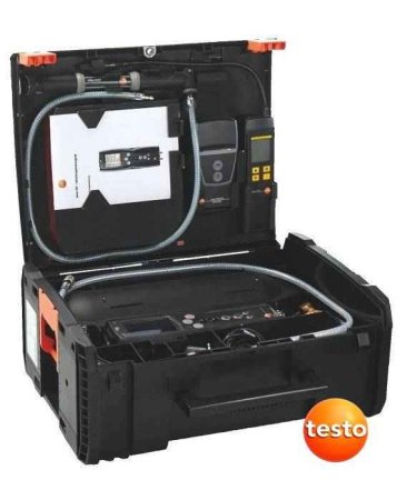 Системный кейс для testo 324 в комплекте с насосом, соединительным блоком и соединительными шлангами купить по низкой цене | МАКСПРОФИТ