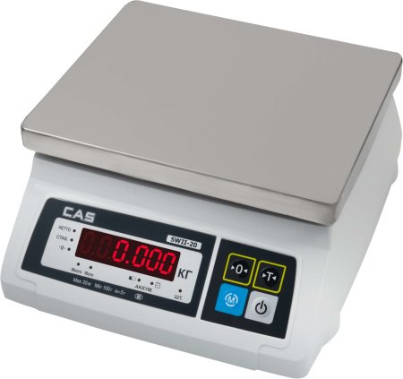 Весы электронные CAS SWII-02DD купить по низкой цене | МАКСПРОФИТ