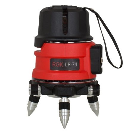 Лазерный уровень RGK LP-74 + штатив RGK LET-170 купить по низкой цене | МАКСПРОФИТ