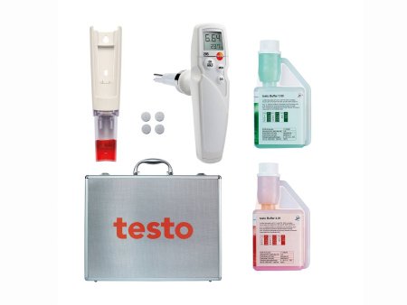 testo 205 в комплекте с кейсом и буферными растворами купить по низкой цене | МАКСПРОФИТ